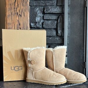 UGG Tan Sheepskin Boots
